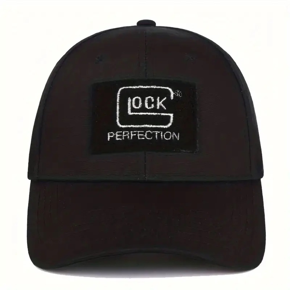 “Glock Perfection 🇺🇸Flag” Embroidered 100% Cotton Adjustable Unisex Cap!